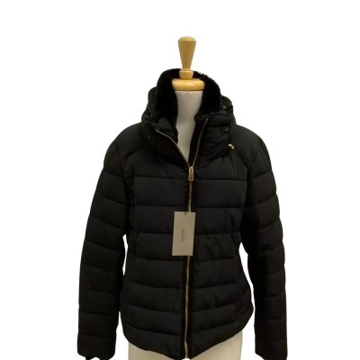 Zara Basic Black Puffer Jacket.  Size XL.  New with tags