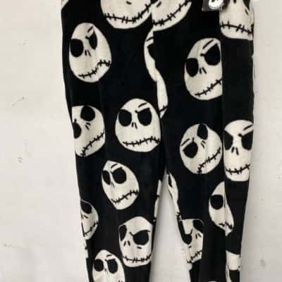 Nightmare before Christmas Mens  Size XL pj pants Black  / White 