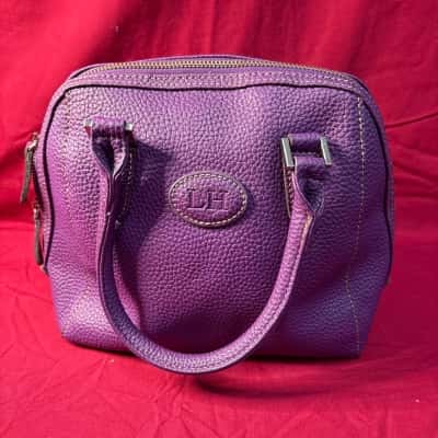Louen Hide Women's Handbag Purple 
