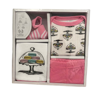 Baby’s 4pc Boxed Gift Set 