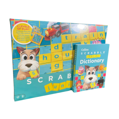 Scrabble Junior + Dictionary. New 