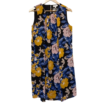 Capture Womens  Size 12 Floral Dress Black  / Floral 