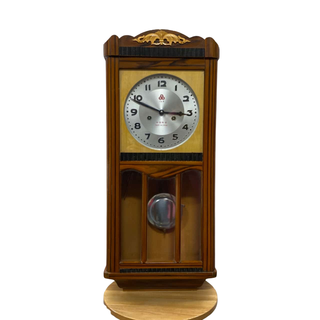Grandfather Pendulum Clock / Wind Up Wall Clock [PICK UP ONLY]