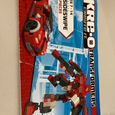 Lee-o transformers sideswipe construction toy