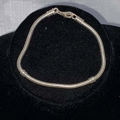 SILVER CHARM BRACELET