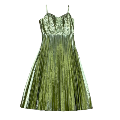 gorman pleated dress Gorman Broad Leaf Pleat Dress