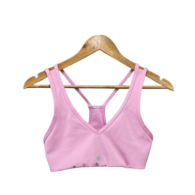Alo Womens  Size XS Bra Top Light Pink  