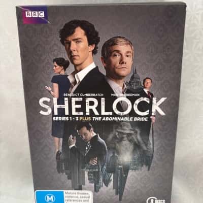 Sherlock DVD box set - Season1-3 plus additional extra 2 discs 