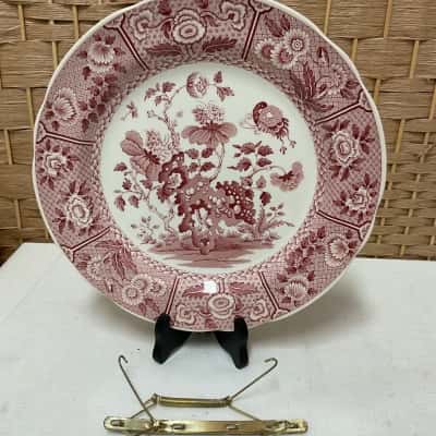 Spode The Engravers Archive Collection india first introduced c.1815 Series plate Made in England Birthday gift Christmas collectable vintage antique 