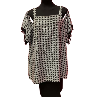 beme Womens Polkadot Size 18 Black  / Polka Dot / White 