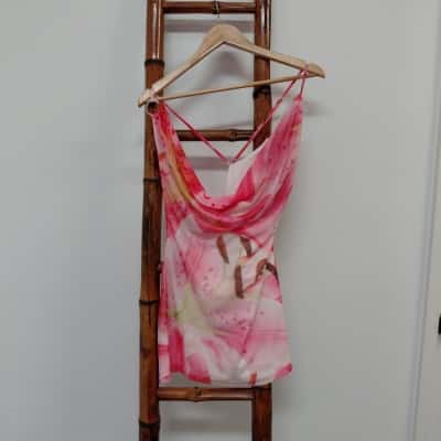 Pepper Mayo Bohemian Bliss Mesh Mini Dress Size 8 BNWT