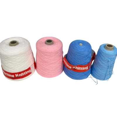 4 Cones of 100% Acrylic Machine Kniting Yarn - Knits as 4ply