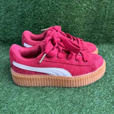 Puma x Fenty Red Sneakers Size 6 US 