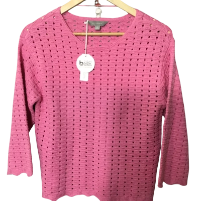 NWT Suzannegrae Womens  Size XS Jumper Pink  