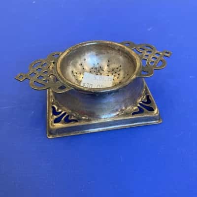 Silver Plated Tea Strainer
