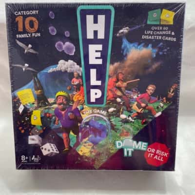 Help The Game Board Game - Brand New Still Sealed