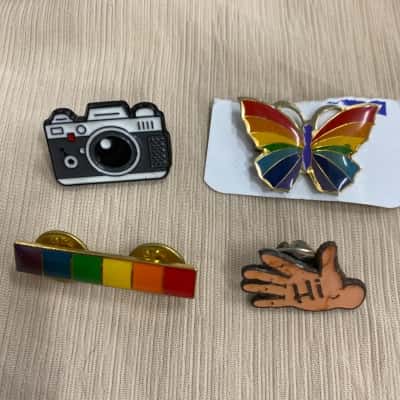 Set of 4 LGBTO friendly badges