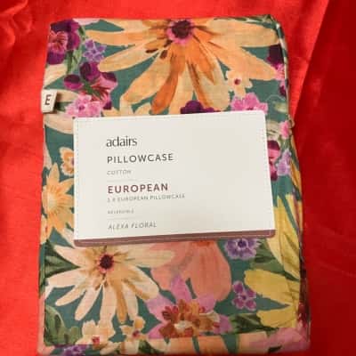 Adairs European Pillowcase Alexa Floral Brand New! 