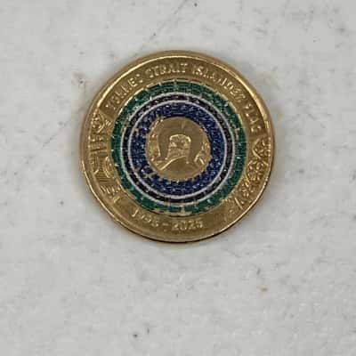 $2 Torres Strait Islander Flag Coin