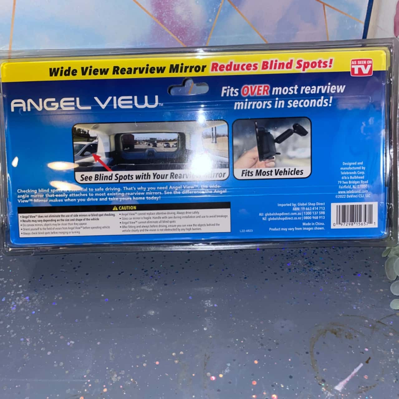 Net Rear View 2 Wide view Rearview Mirror NEW(s)