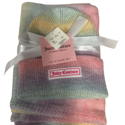 Women’s Juicy Couture  Multicoloured hat scarf set