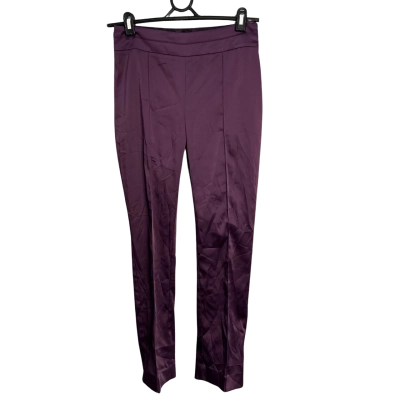 Review Womens  Size 8 Skinny Leg Pants Purple 