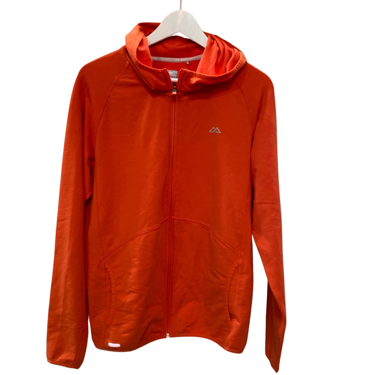 Kathmandu driMotion Unisex Size S Zip Hoodie Orange / Red