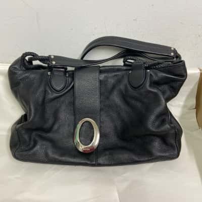 Oroton Womens Handbag Black  