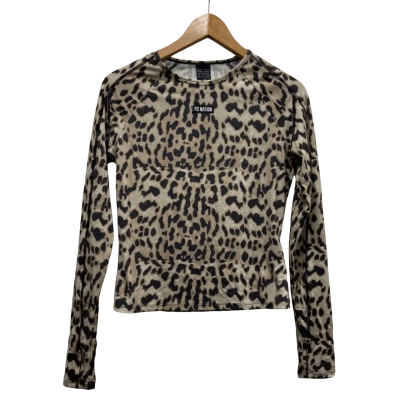 P.E Nation Womens  Size S Long Sleeve Top Multicoloured 