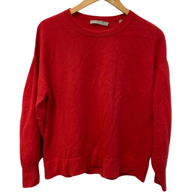 Vince Womens Cashmere  Size M Jumper Red 