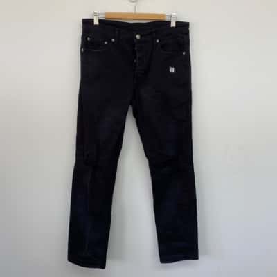 Ksubi Black Hazlow Ghosted Angels Jeans  Size 32
