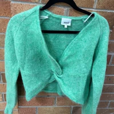 Seed Heritage Womens  Size M Jumper Green 