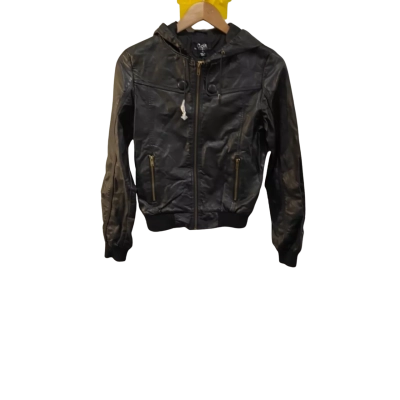 BNWT Caroline Morgan Womens  Size 10 Biker Jacket Black  RRP $79.99