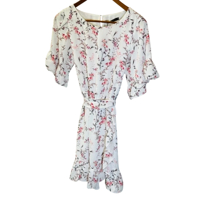 PORTMANS Size 8 Short Sleeve Dress Floral 