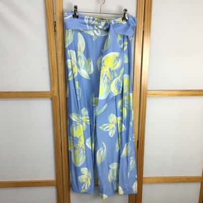 Sheike Womens  Size 12 High Waisted Botanical Print Pant 