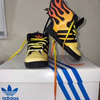 Kids Adidas Jeremy Scott Shoes Size 5.5K BNIB