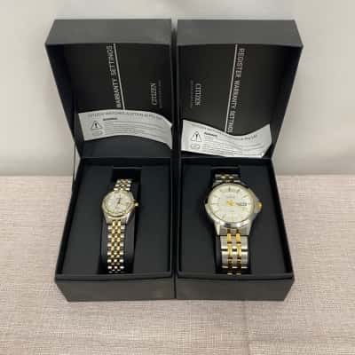Citizen Watches COUPLE COMBO (Men’s & Women’s Watch Set) BNWT
