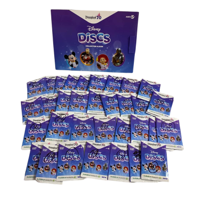 Woolworths Disney Discs Collector Album & Discs 
