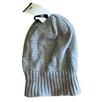 BNWT Rip Curl Light Grey Heather Wanderer Beanie