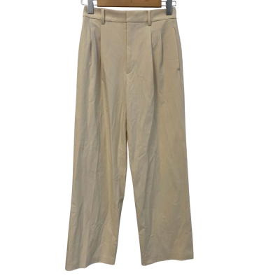 Uniqlo Womens Size XS Ankle Length PantsCream 