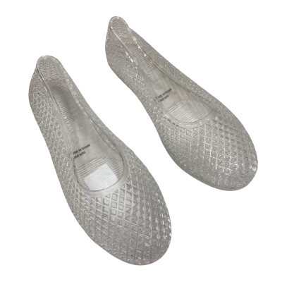 Seed Heritage Caged Jelly Ballet Flat's in Clear