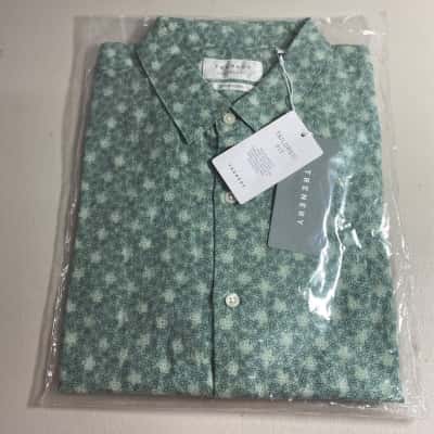 Trenery Tailored Floral Shirt Size XL  