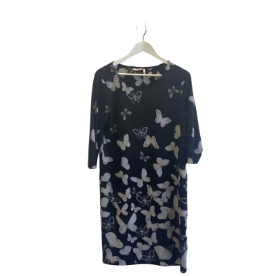 Brand New Millers Womens Size 14 Midi Dress Grey Pattern