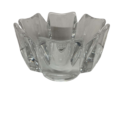 ORREFORS SWEDEN - Crystal Bowl. 