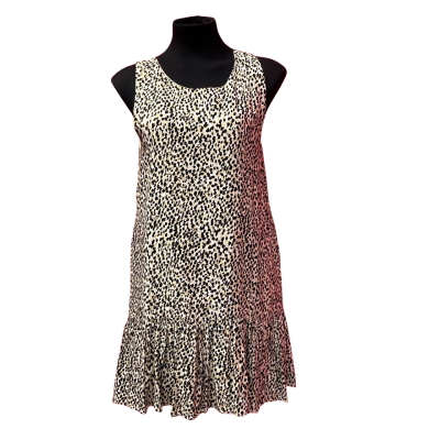 Decjuba Womens  Size S Animal print / Black  / Brown / White Dress