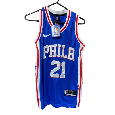 NBA Men's  Size S NBA Phila 21 "EMBLD" Jersey 