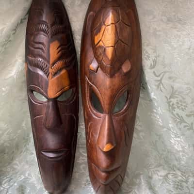 Hand Carved Tribal Masks