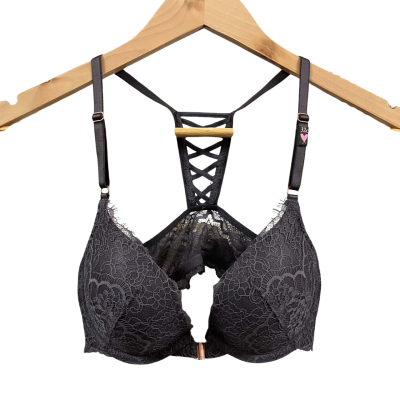 Victoria's Secret Womens Size 32C Dream Angels Push Up Lace Bra 