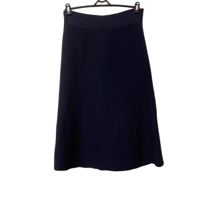 Womens Country Road Size M Midi Skirt Navy Blue 