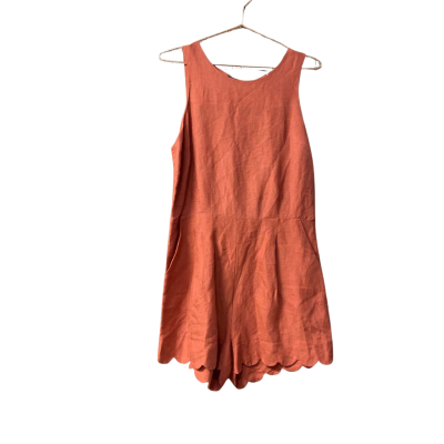Seed Womens  Size 14 Playsuit in clay/terracotta colour